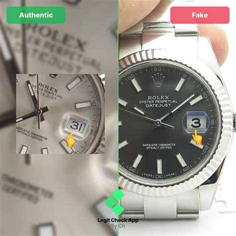 real vs fake datejust rolex|super clone rolex vs real.